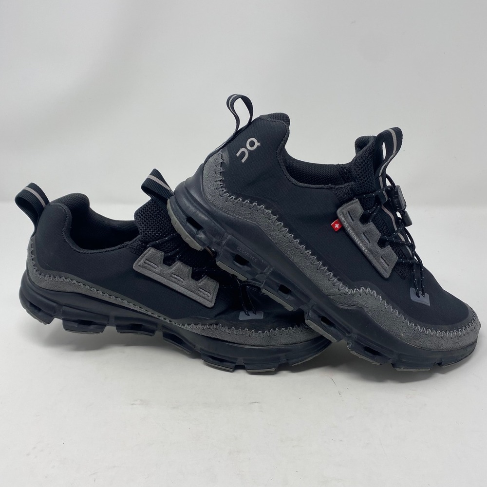 On Cloudaway Black Anthracite Running Shoes Womens 8 49.99129 Swiss Engineering